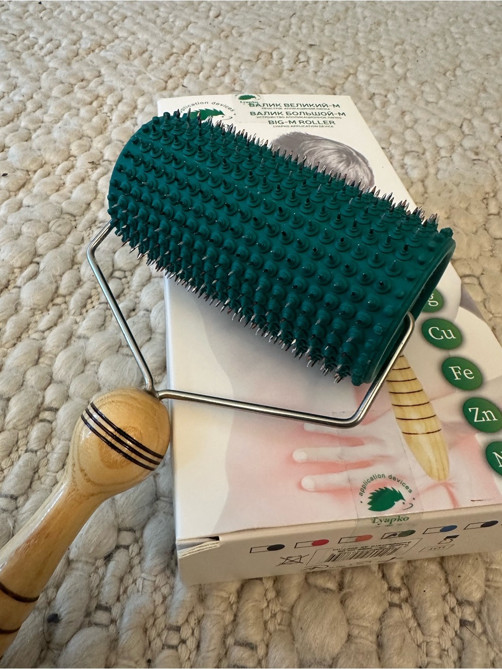 Acupuncture Body Massager
Acupressure Applicator Lyapko Roller
Від